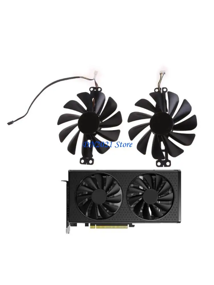 

F3KE Videoard Fan Cooler замена для XFX Radeon RX6600 6600XT Desktop Accessypy