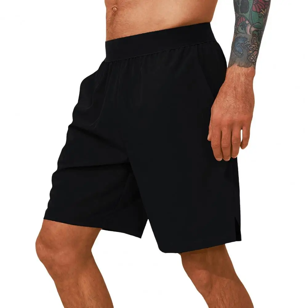 

Эластичный пояс, мужские шорты, мужские быстросохнущие спортивные шорты с эластичным поясом для тренажерного зала, женские брюки до колена для фитнеса