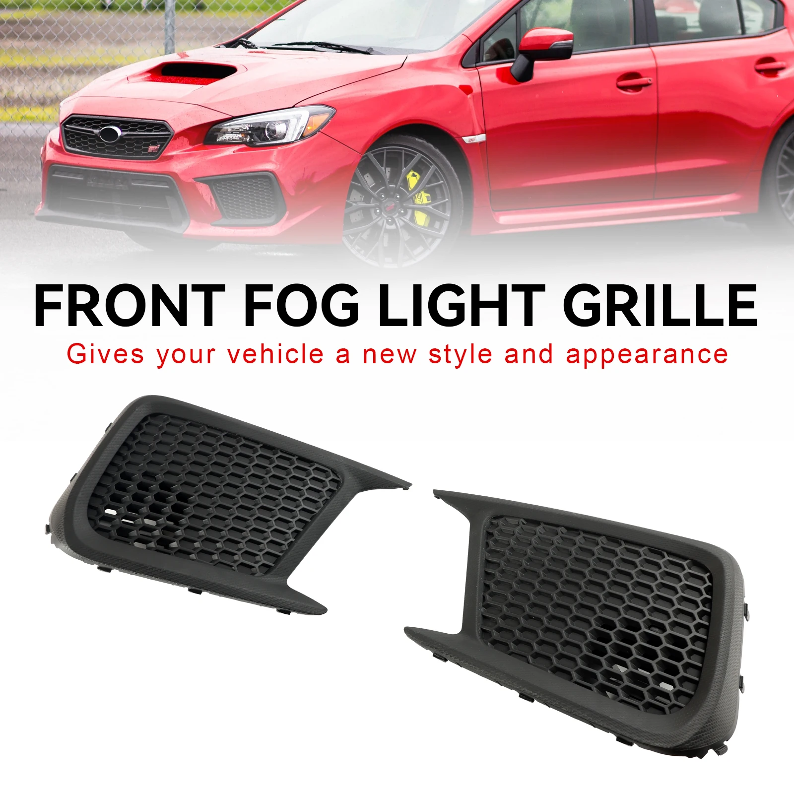 

Artudatech Front Fog Light Bezel 57731VA400 57731VA410 Fit for Subaru WRX STI 2018-2021