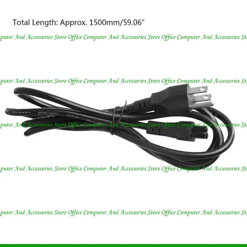U55C 1,5m Wechselstromkabel C5 -Kabeladapter für Notebook -Laptop -PC Compu