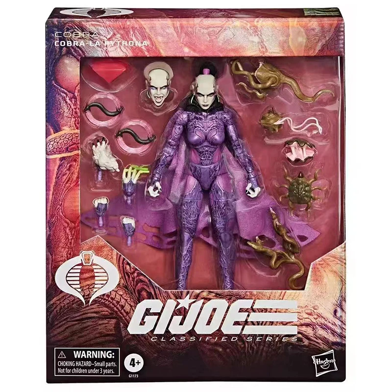 

2025 New Style Hasbro G.I. Joe: The Rise of Cobra Cobra-la Pythona Action Figure Model Gift Toy Collectibles
