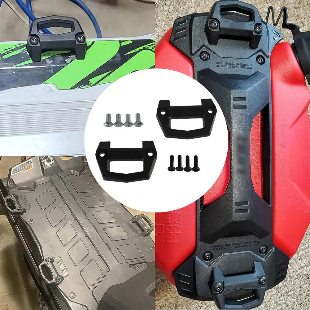 For LinQ Cargo Base Mount Bracket Kit with Screws Fit for Can-Am Defender Maverick Sport Ski-Doo Snowmobile Accessories