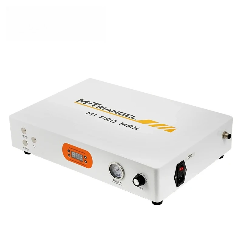 

M-TRIANGEL M1/M1 Pro Max машина для удаления пузырьков с плоским экраном и ЖК-дисплеем высокого давления 7 "/14" ЖК-экран для ремонта нужен внешний насос