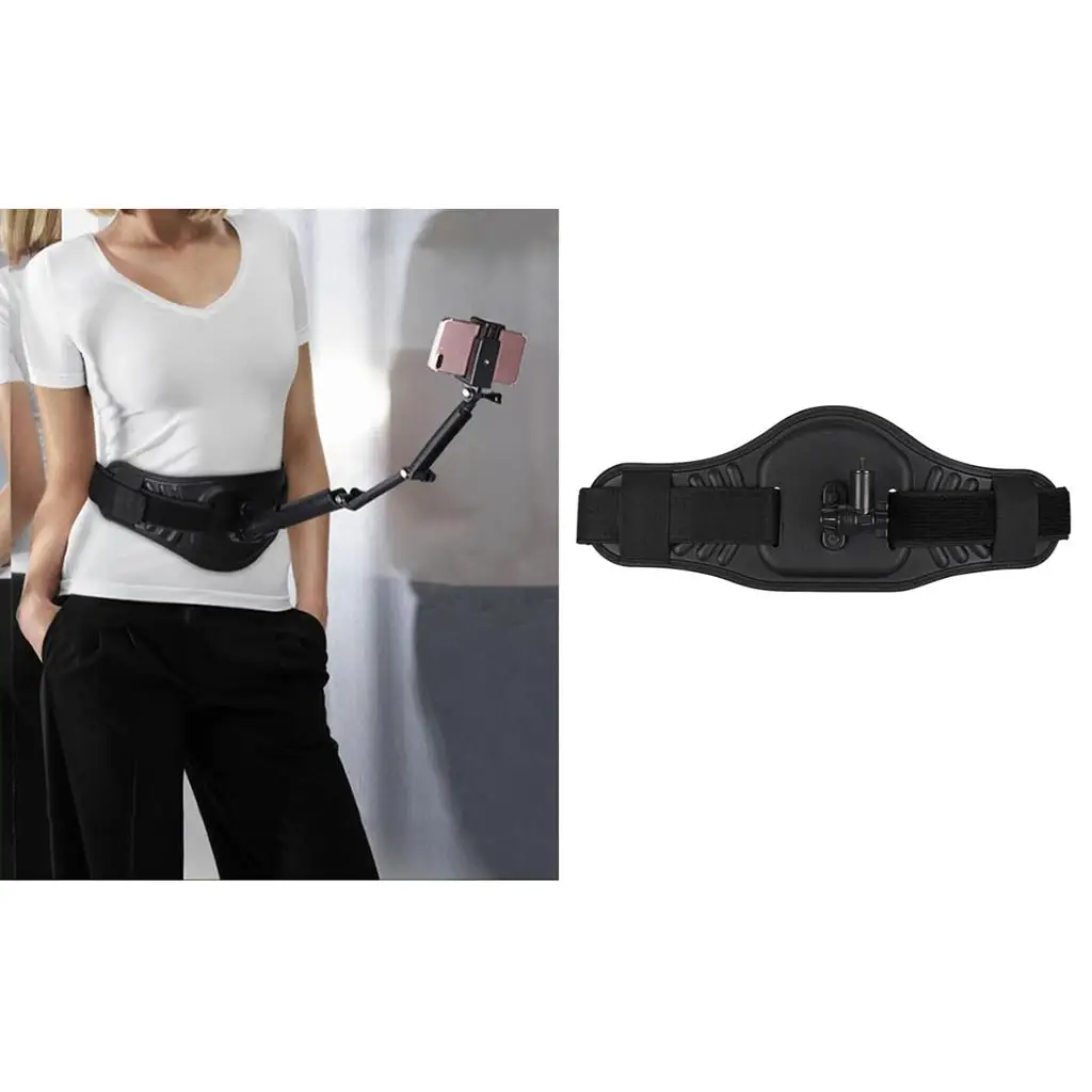 

Back Belt Cycling Selfie Stick Waistband Mount Bracket Strap for