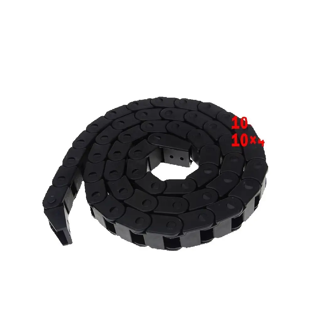 Cable Drag 7x7 10x10 7x15 10x15 15x20 10x20mm L1000mm Chain Wire Carrier With End Connectors For CNC 3D Printer Engraving Voron