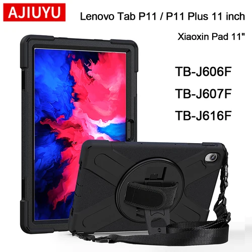 AJIUYU para Lenovo Tab P11 11 ""TB-J606F J607F Funda de silicona a prueba de golpes para tableta para Tab P11 Plus 11 pulgadas J616F Funda