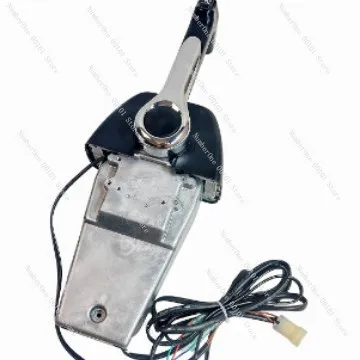 Ship Outboard Throttle Control Top Mount 704-48205-P1 Vertical Single Belt Lift Switch