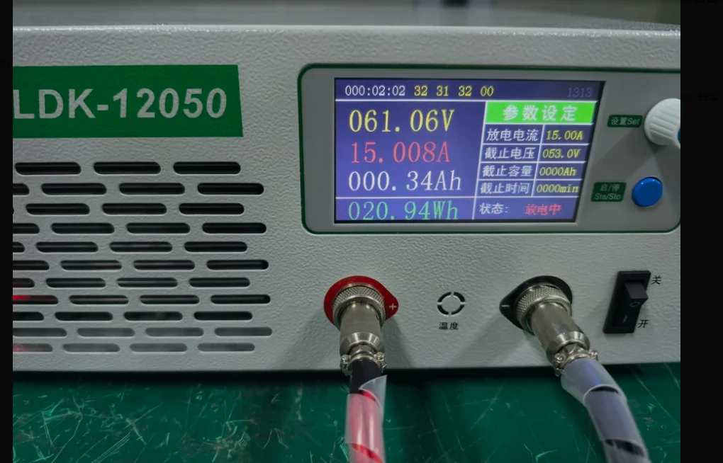 Battery Discharge Analyzer High Current 120V 50A Capacity Testing Meter For Battery Aging & Cycle Life Performance Test