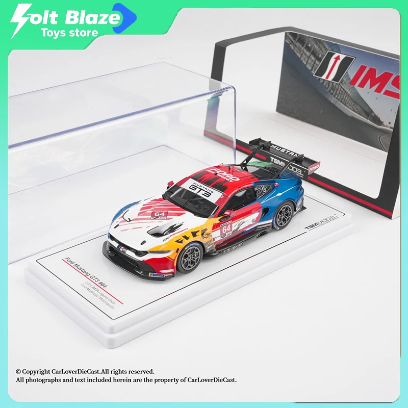 

Модель автомобиля TSM 1/43 Ford Mustang GT3 Ford Multimatic Motorsports 2024, коллекционная, из смолы, для демонстрации в гараже, подарок для мальчика