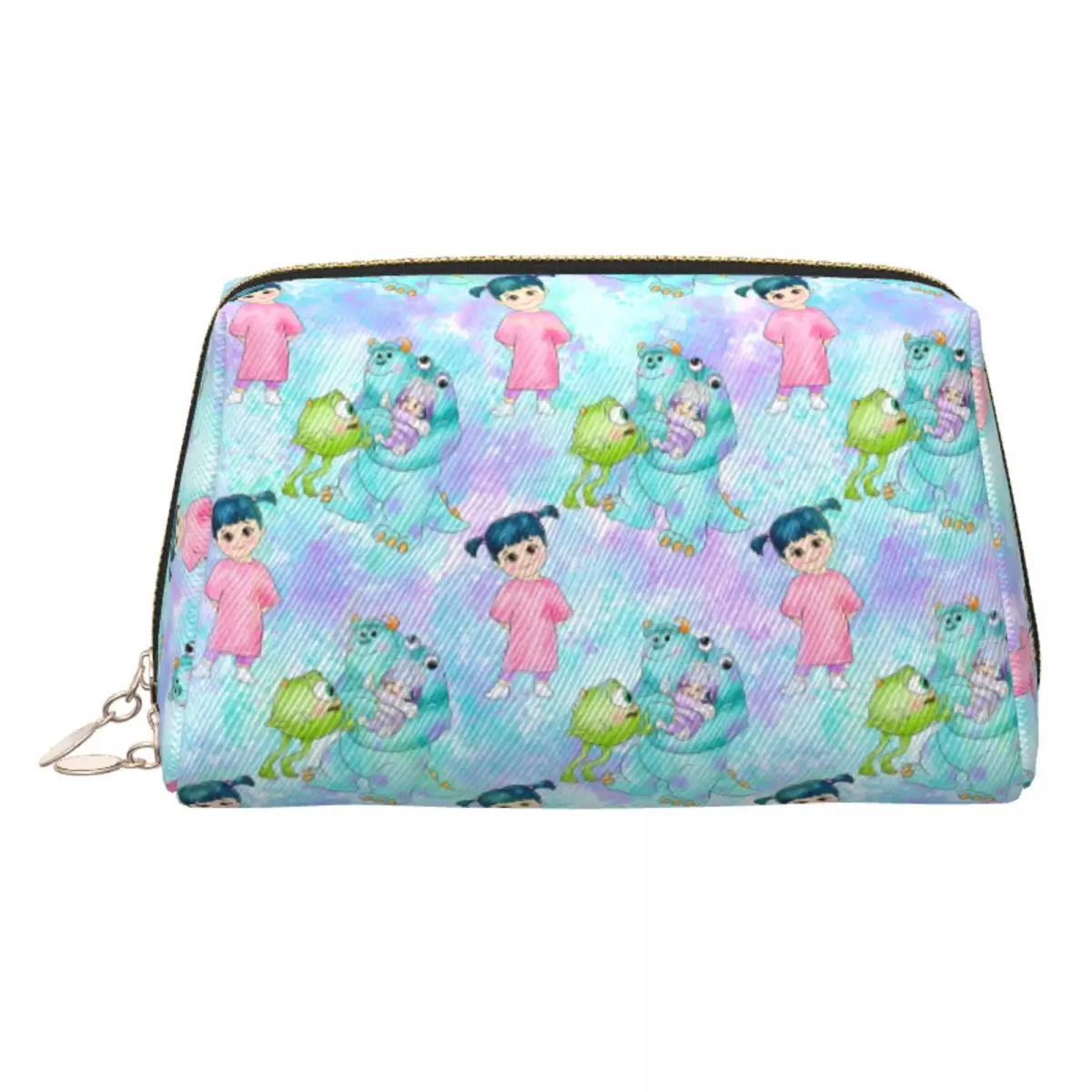 

Custom Cute Monsters University Comic Travel Toiletry Bag Women Cosmetic Makeup Bag Beauty Storage Dopp Kit