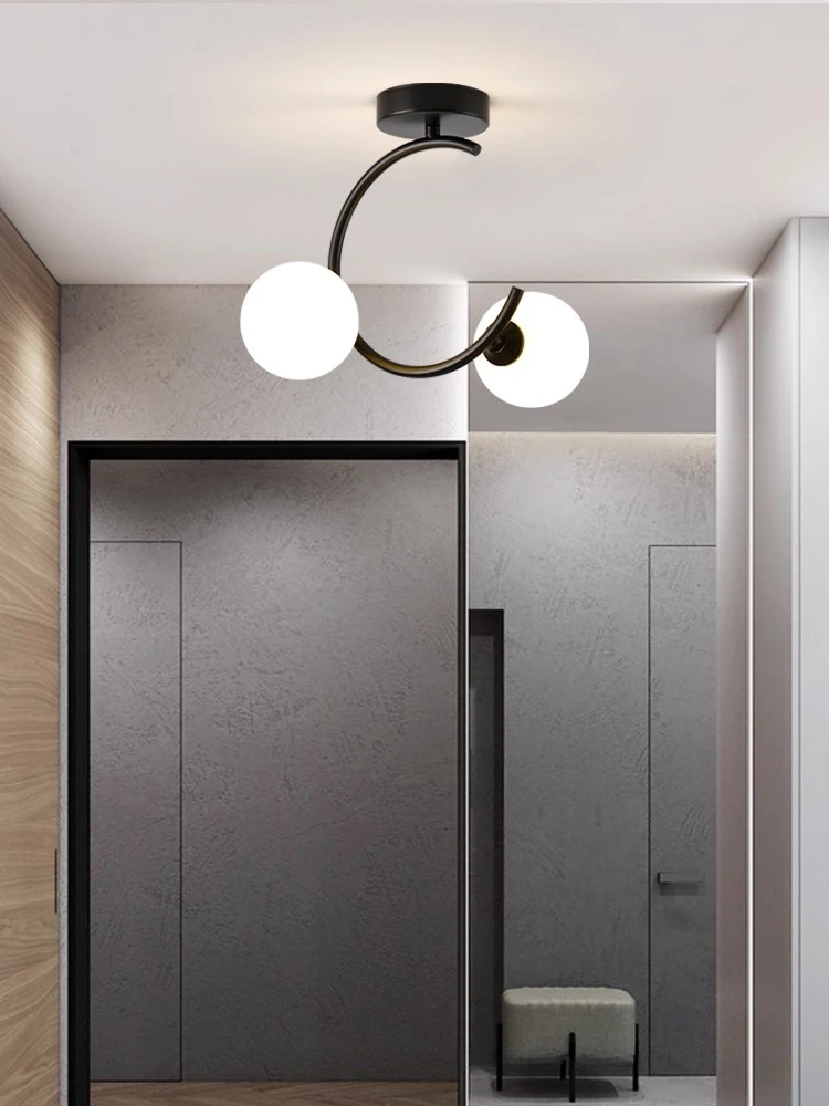 Corridor light aisle  Nordic simple and modern entrance hal entrance light, creative personality cloakroom ceiling