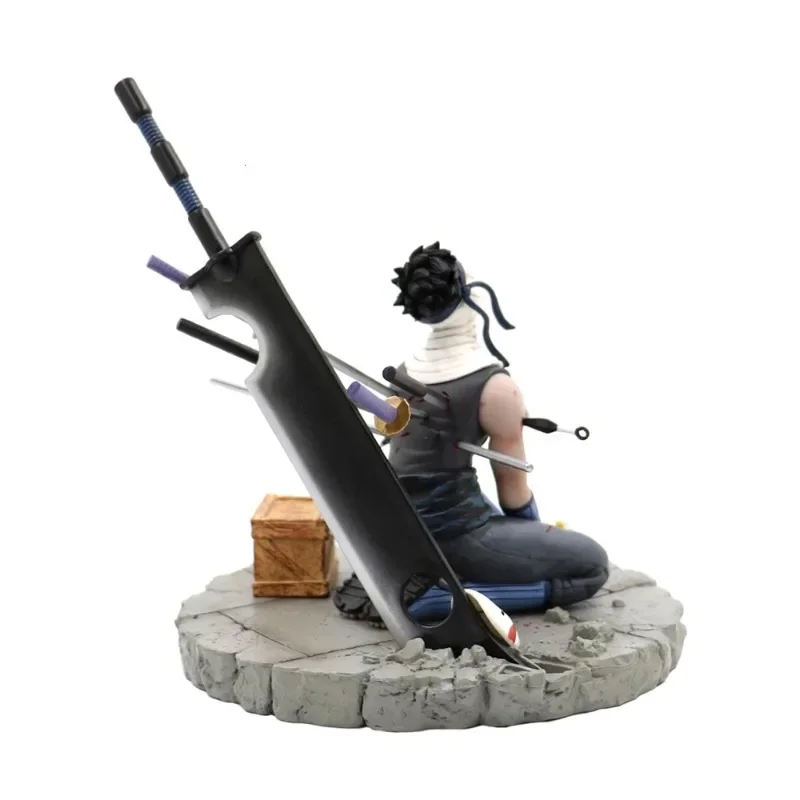 Statue Naruto Shippuden Anime Model Itachi Momochi  Statue Zabuza Death Shape GK 15cm PVC Action Figure Statue Toy BOX