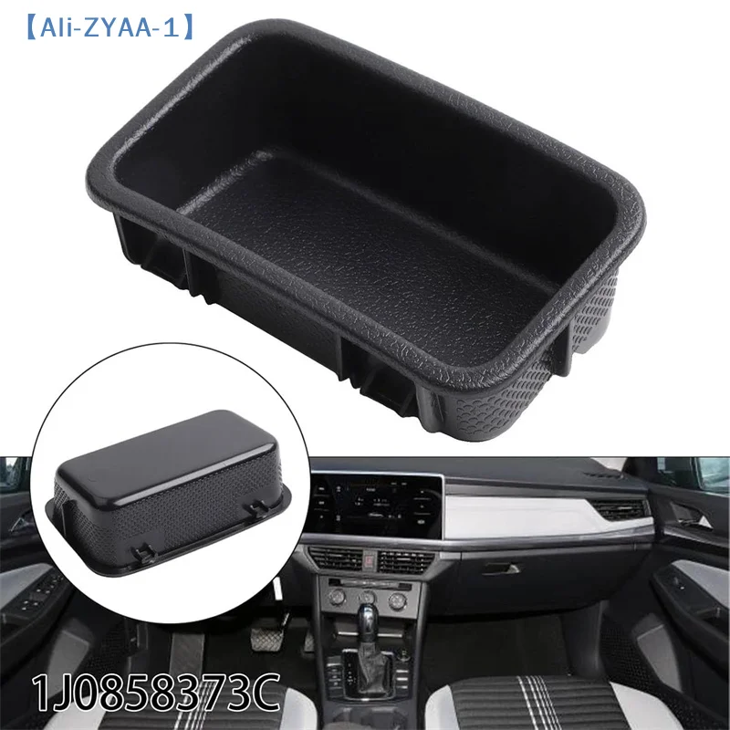 Car Storage Box 1J0858373C For Golf For Jetta For Bora MK4 1998-2006 Center Console Armrest Flocking Organized Storage Box