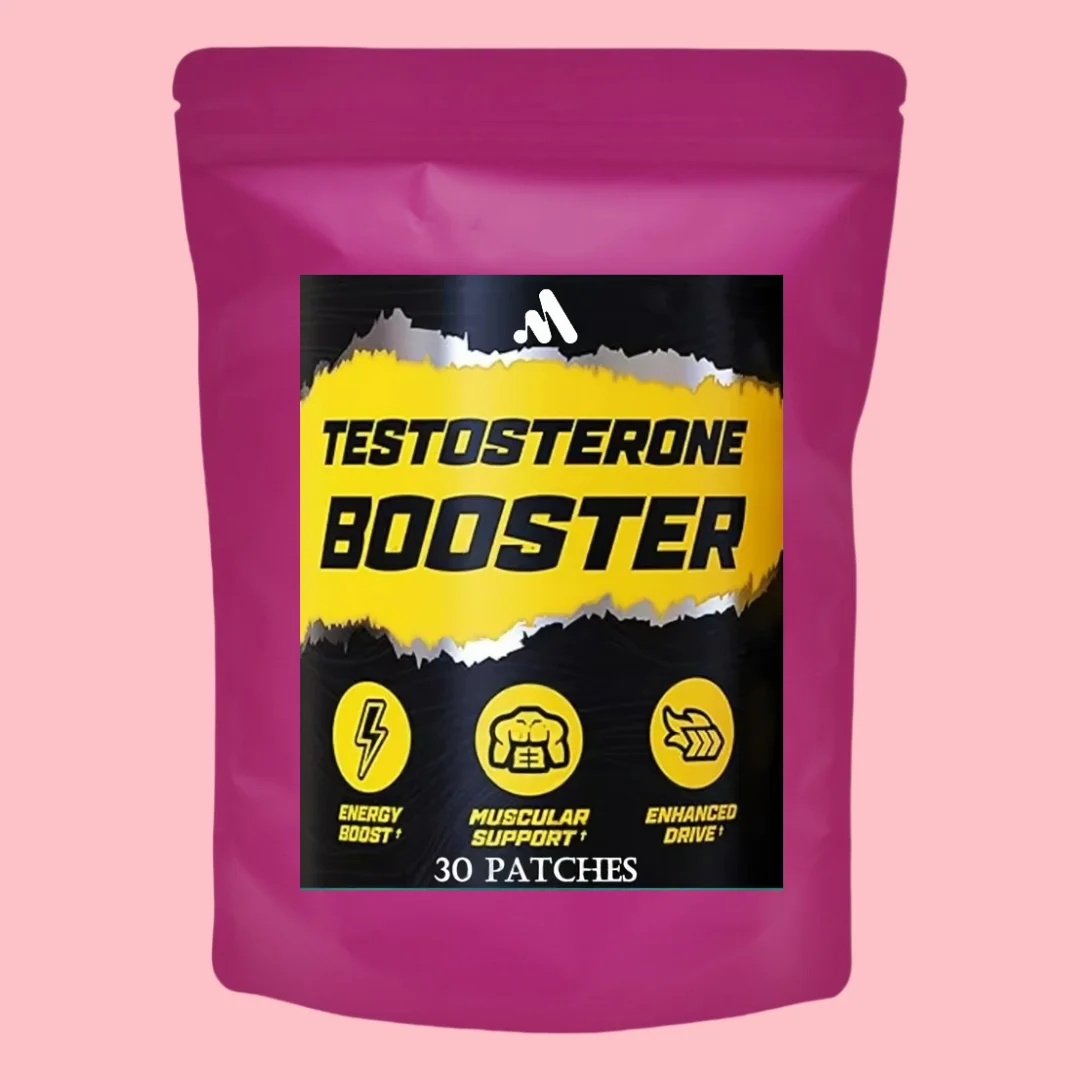 

30 Patches Testosterone Booster Transdermal Patches for MenMale Enhancing Pills for Muscle Growth, Libido, Stamina, Strength