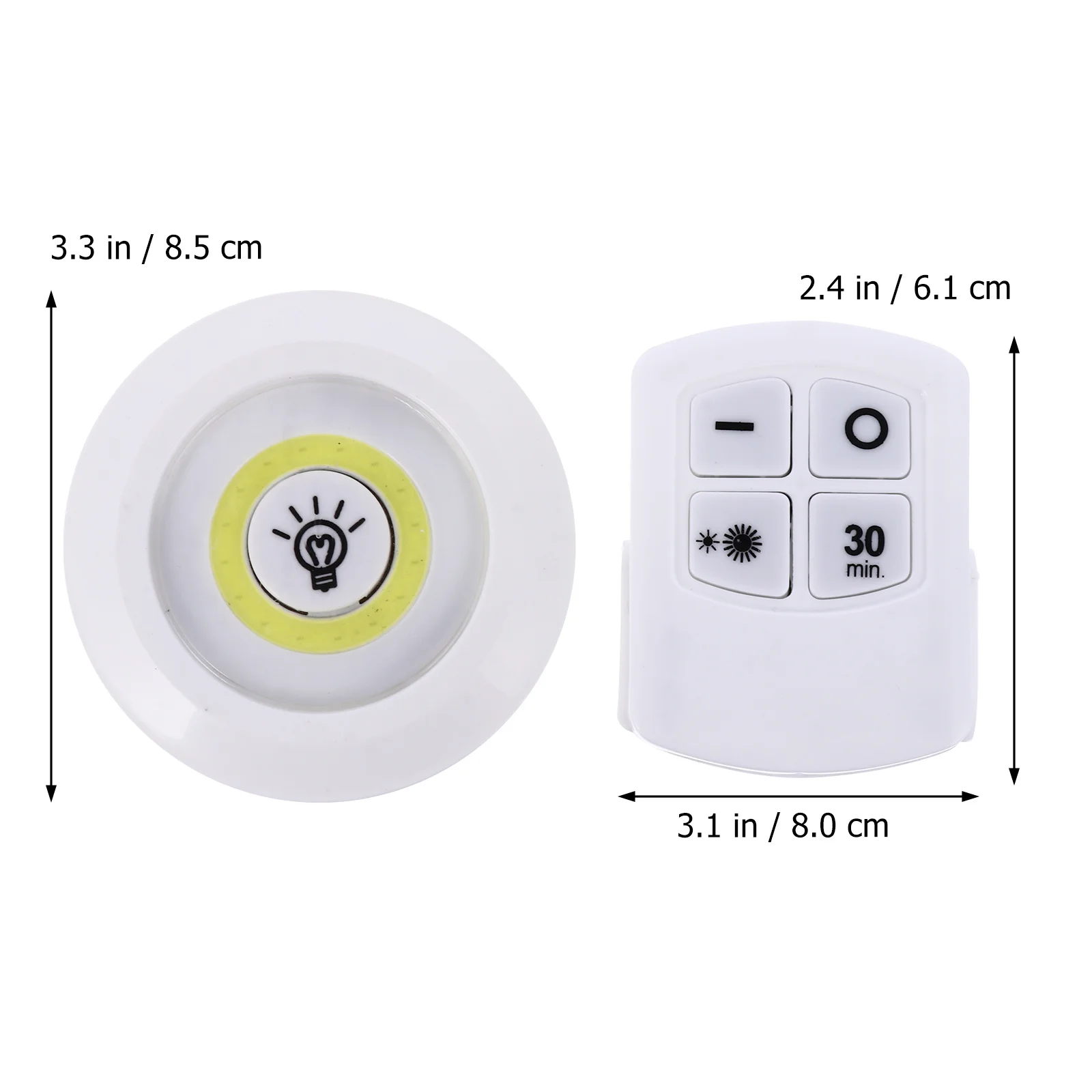 

1Set LED Touch Night Light Wireless Cabinet Light for Stairs Hallways Closets Wardrobe Wall Lighting No