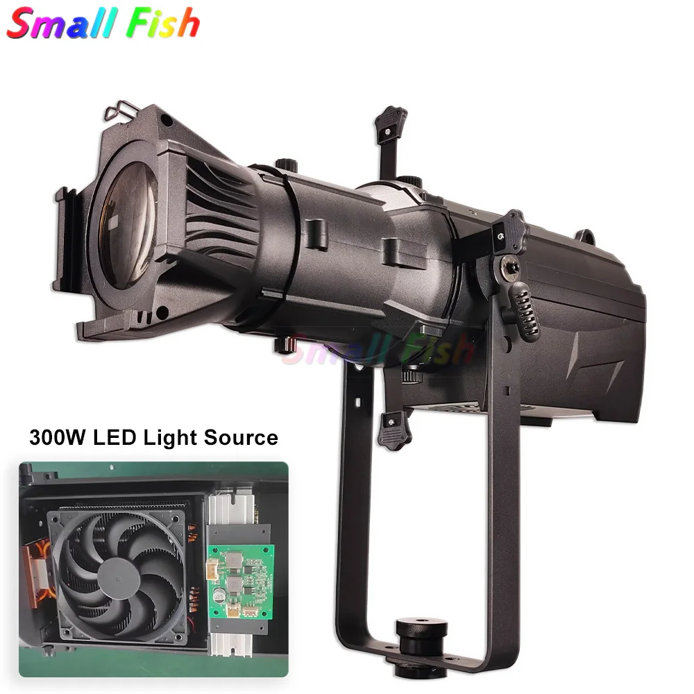 300W Ww Cw LED Profile Light Professional Profile DMX Follow Spot Projector Logo Projector For Party DJ Stage Show