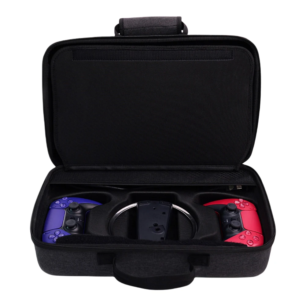 

For PS5 Slim Hard Carrying Case Protective Travel Handbag Shockproof Hard Shell Carry Case Travel Bag Large Capacity Storage Bag