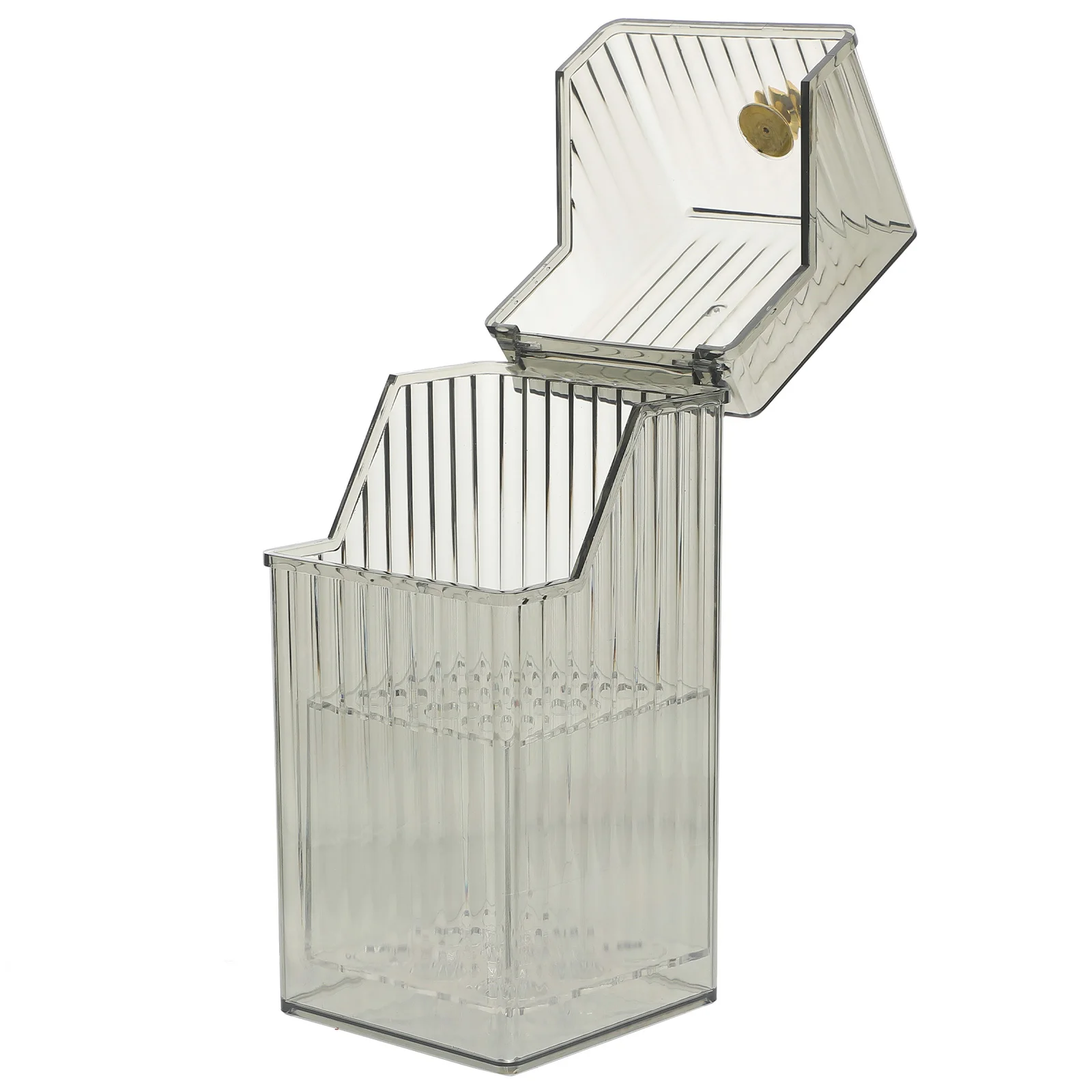 حامل فرش المكياج بسعة 360 مل، منظم أنيق لتخزين مستحضرات التجميل والفرش والأقلام وملمع الشفاه والماسكارا على طاولة الزينة