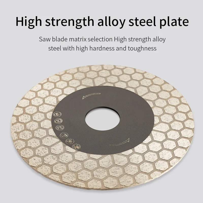 115/125mm Diamond Tile Saw Blade Cutting Grinding Disc Wheel For Porcelain Ceramic Tile Saw Blade Manufacturing Power Tools