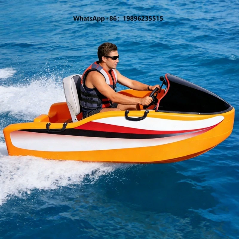 High Quality Customized Mini Electric Wave Jet Boat Personal Water Ski and Surf Jet Boat for Rowing