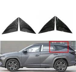 For Hyundai Tucson NX4 2021 2022 2023 Car Accessories ABS Plastic Rear Triangle Window Shutter Cover Not fit for European！