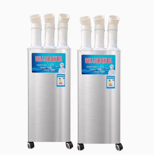 Farm 3 Stainless Steel Channel Water Mist Sprayer Atomizer Fogging Pasture Machine for Disinfection  Disposal Machine