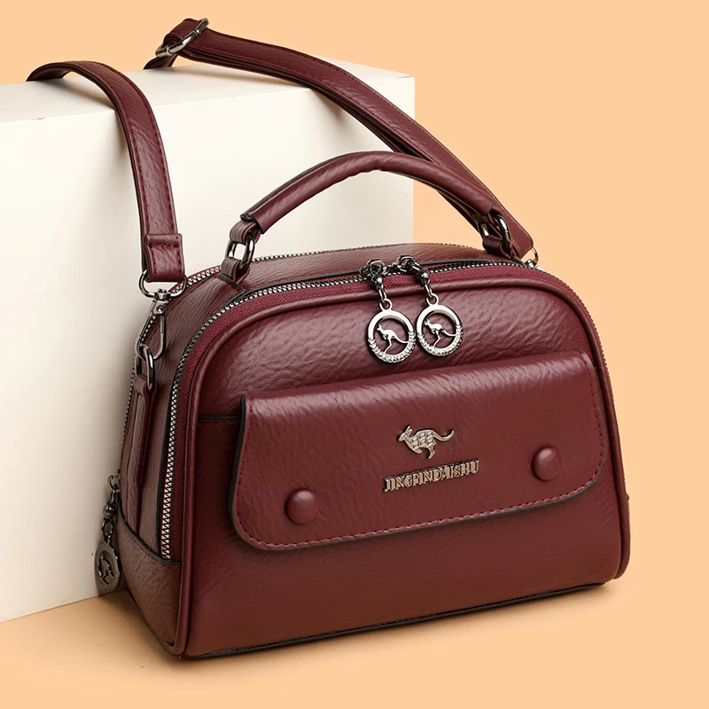 

Lady Light Luxury High-End Design Large Capacity 2025 New Fashion PU Artificial Eco-Friendly Leather Single Shoulder Bag