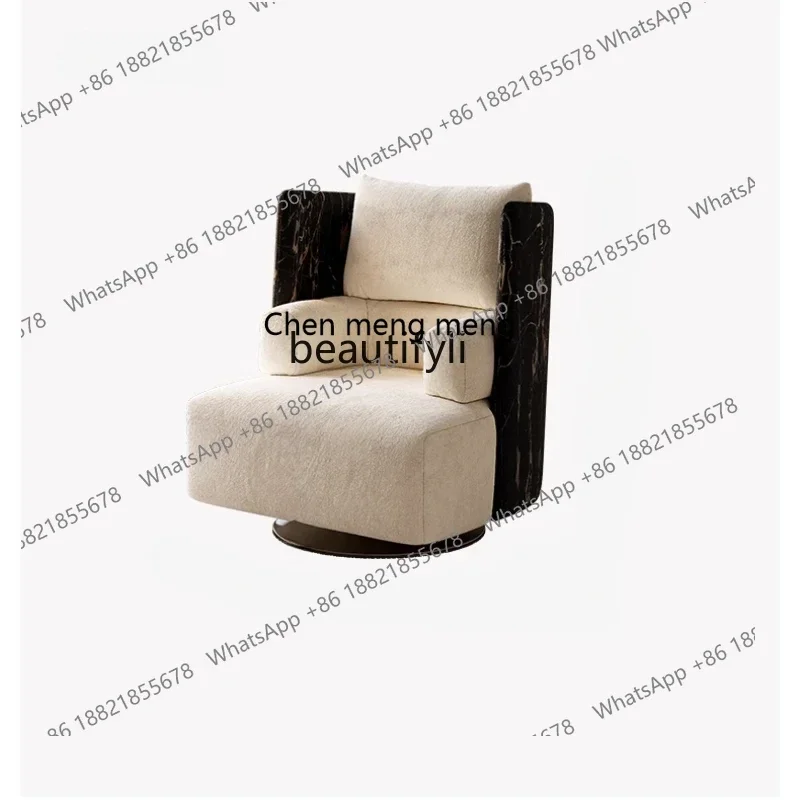 

X 32 French hug chair single sofa leisure recliner fabric designer new living room balcony bedroom