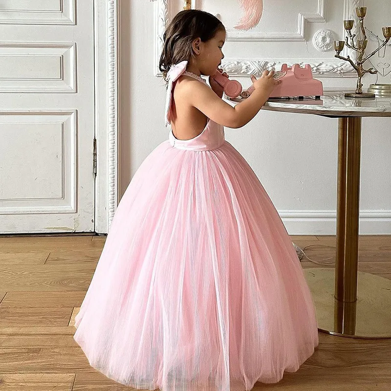 Vestido de dama de honor para niñas, vestidos para Eid, vestido de fiesta para niños, vestidos elegantes para niñas en oferta, liquidación, niña, niños, bebé, niño, nuevo