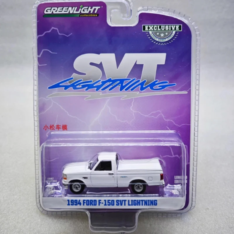 

GreenLight 1:64 1994 FORD F-150 SVT LIGHTNING With Tonneau Alloy Car Model Classics Adult Souvenir Gift Hobby & Toys