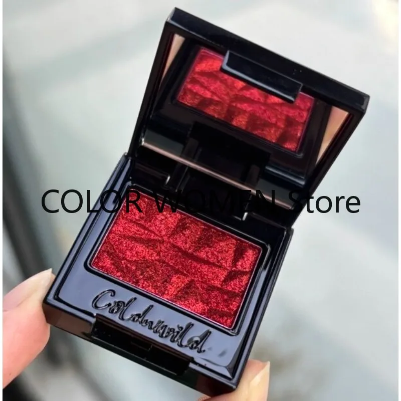 Coldnwild Chameleon Single Eyeshadow Red Smoky Shade, Waterproof Long-Lasting,Highly Pigmented for Cosplay & Bold Eye Makeup