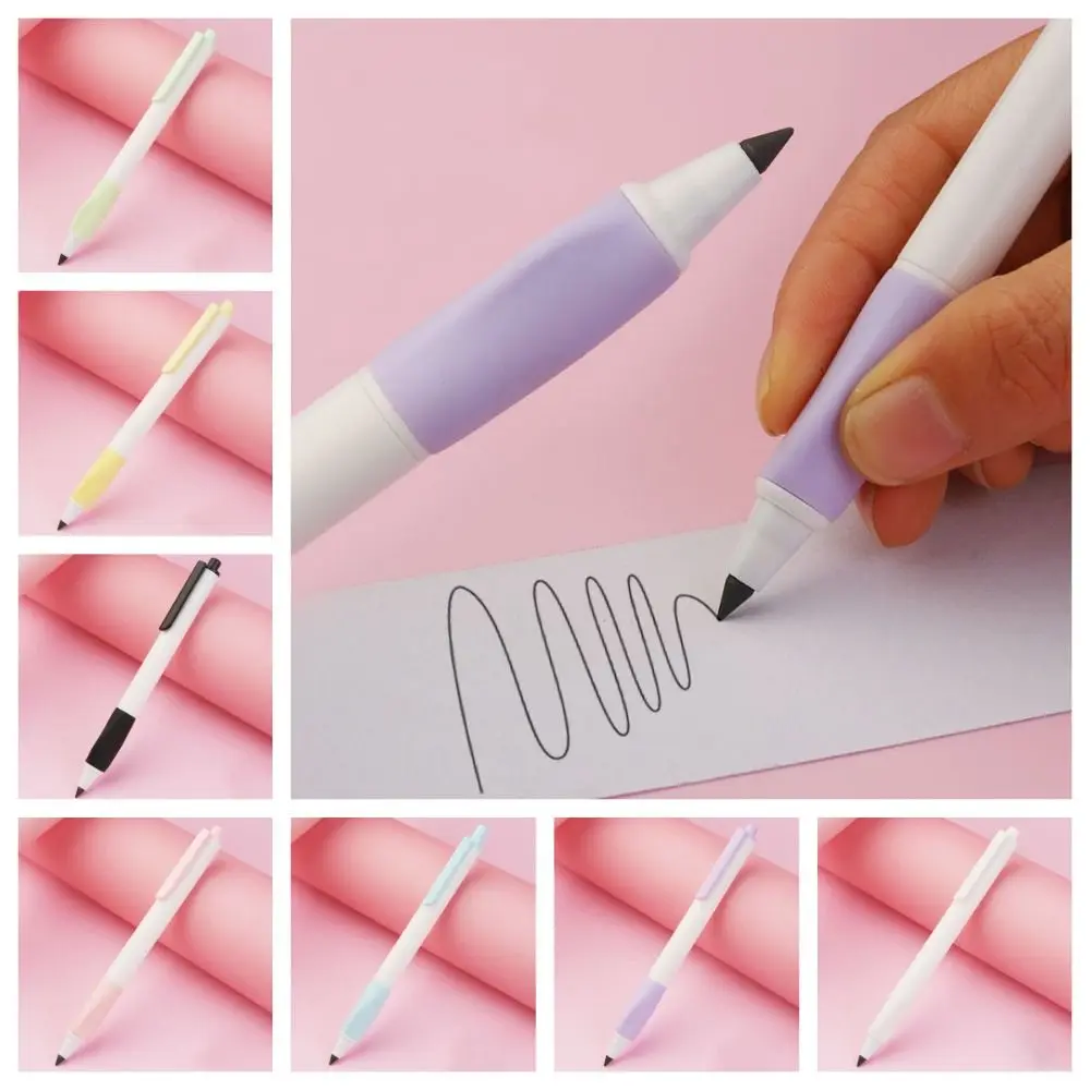 Kawaii Erasable Unlimited Pencil No Sharpening HB Press Pencil School Supplies Soft Sketch Pencil Back To School