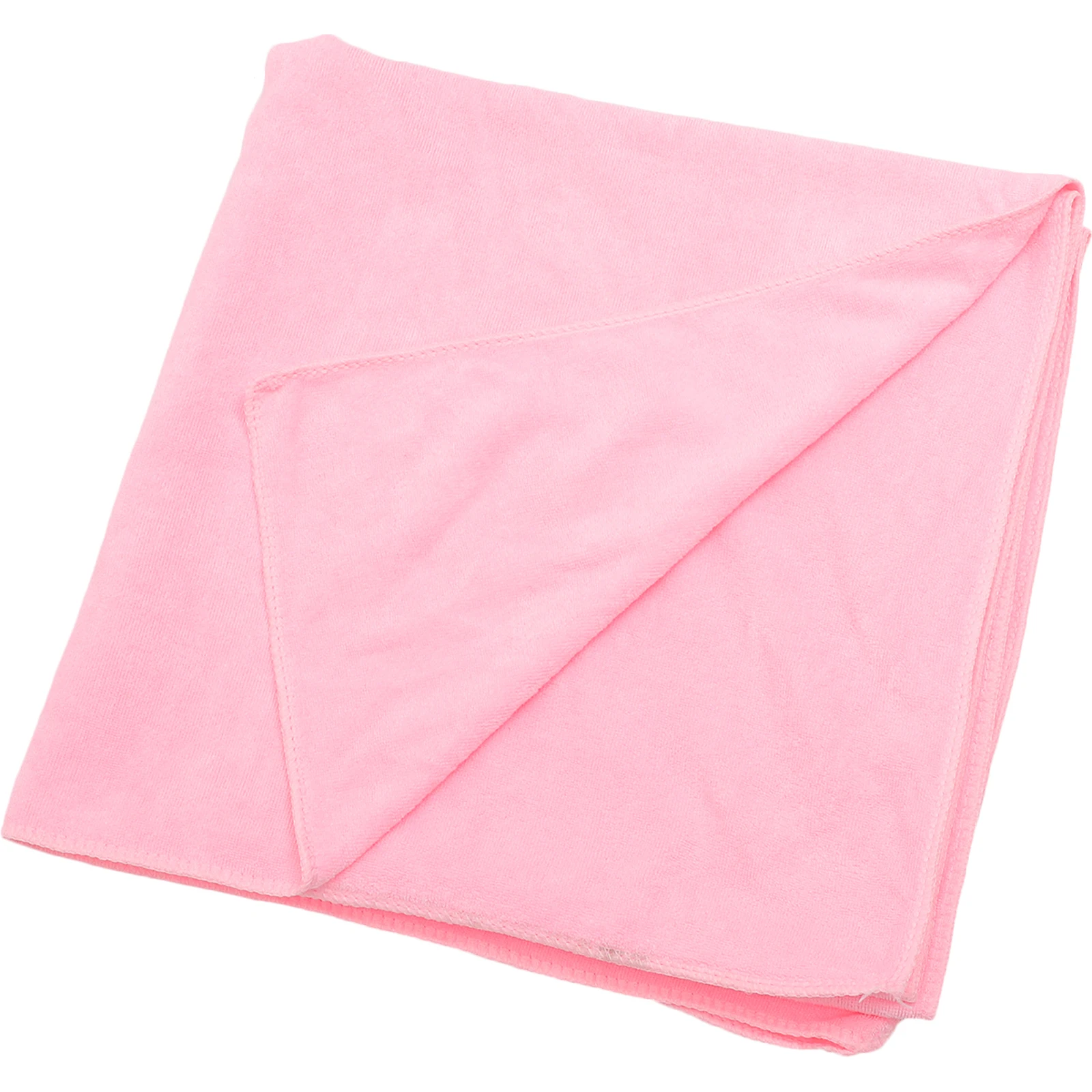 

Pet Bath Towel Quick Drying Pink Microfiber Dog Bathing Supplies Absorbent Soft Foldable Storage Thickened Enlarged Comfortable