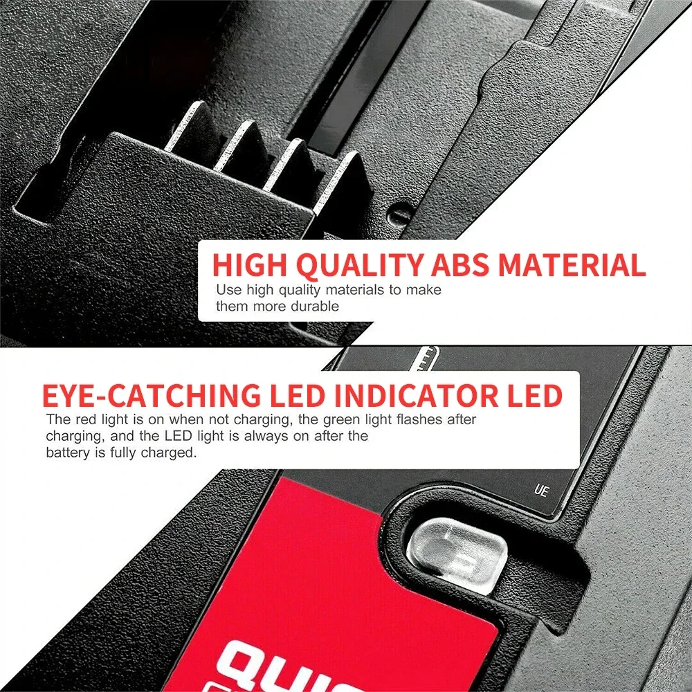 Ładowarka do akumulatorów litowo-jonowych Fast Charge dla Black and Decker 10,8 V 18 V 20 V Model LBXR20 LBXR20B ASL186K ASL188K Narzędzia 2A