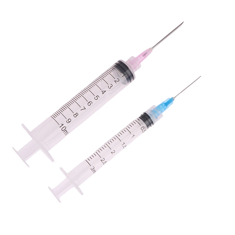 2 ชิ้นพลาสติกเข็มทิ้ง Sampling Syringes กาวสัตว์เลี้ยง Feeding เข็มวัดเข็มฉีดยาเครื่องมือเครื่องมือห้องครัว