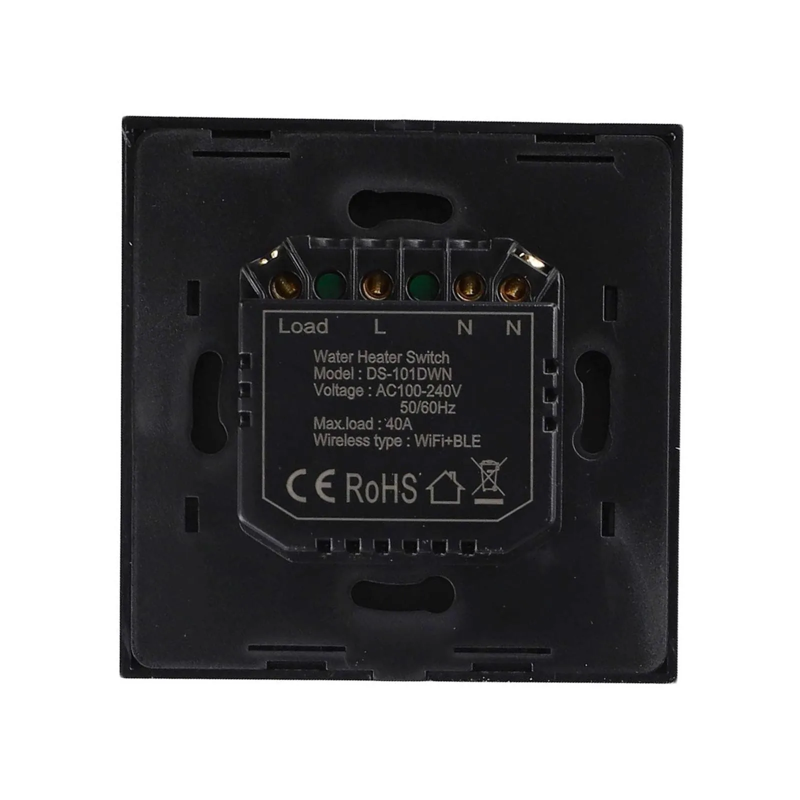 For Tuya Touch Switch Timer 106x100x51mm 40A 50/60Hz AC110-240V Remote Control for Smart Wifi For Air Conditioners