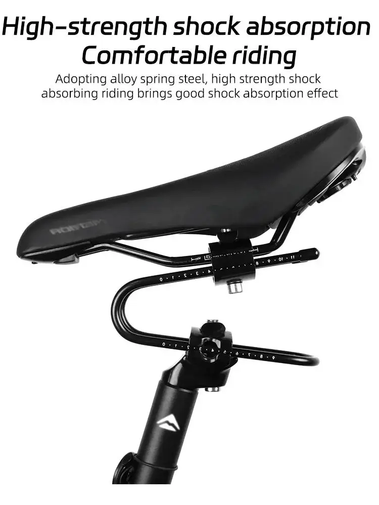 AliExpress NONE Bicycle Comfortable Seat Shock Absorber Suspension Alloy Spring Shock Absorber Saddle Suspension Cushion Universal Cycling Parts