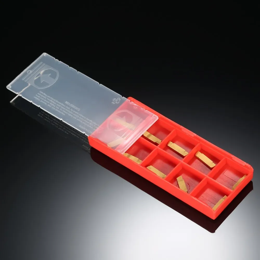 

10 шт./кор. MGMN200-G твердосплавные вставки шириной 2 мм для токарного станка MGEHR/MGIVR, отрезной инструмент для обработки канавок