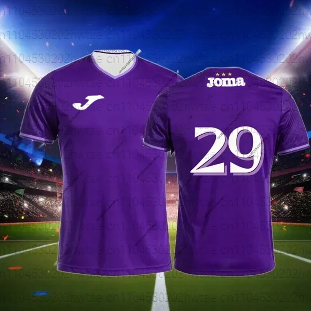 جوما أندريلافت لكرة القدم بلجيكا Men_Boy 24_25 كرة القدم جيرسي الرياضة ثلاثية الأبعاد تي شيرت مطبوع المشجعين خاص لكرة القدم جيرسي كيت #6