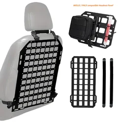 Tactical Sun Visor/Seat hanging plate/Side hanging plate vehicle ABS plastic Molle panel accessories EDC tool Car hanging plate