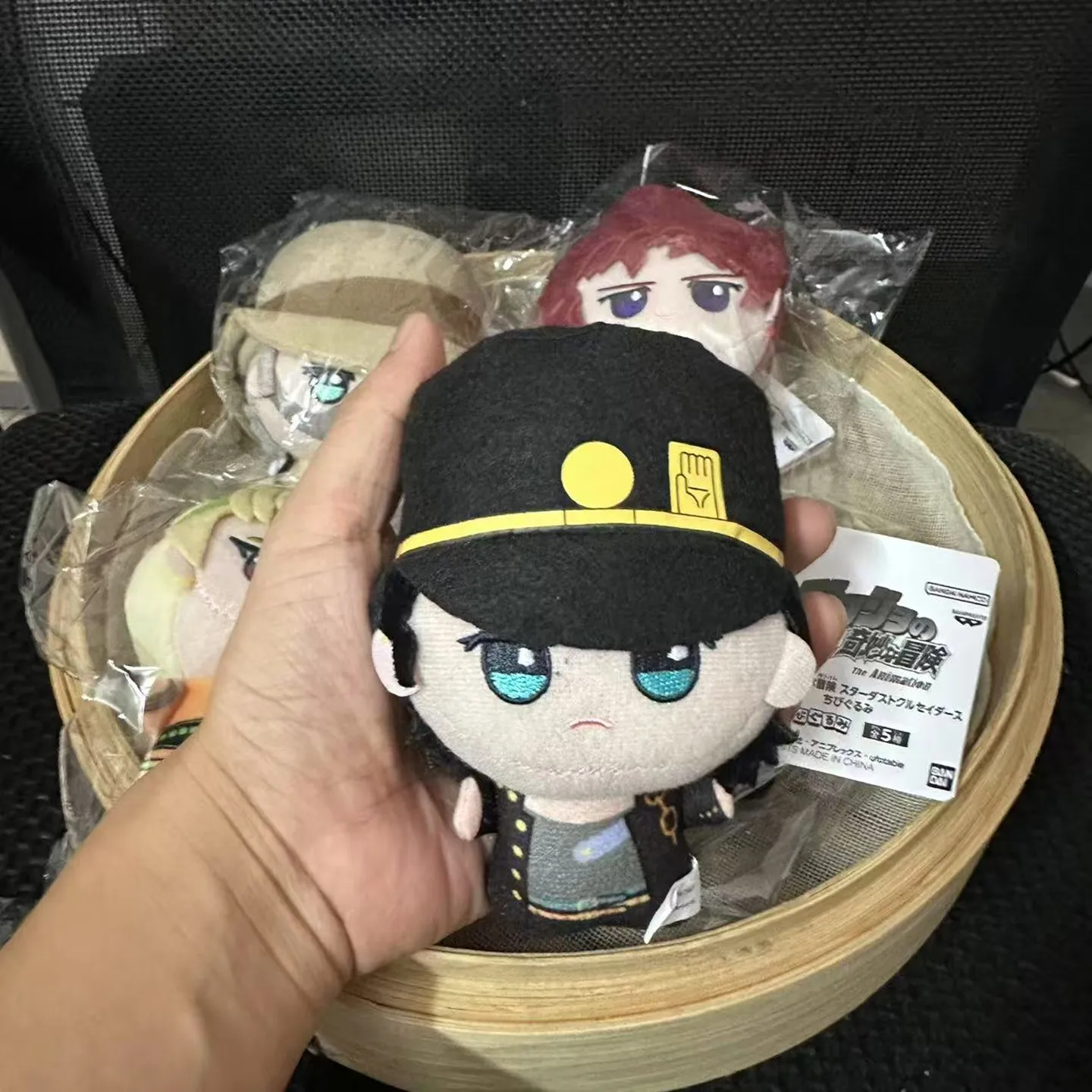 10cm Jojo'S Bizarre Adventure Plush Doll Jotaro Kakyoin Polnareff Kawaii Plush Pendant Anime Figures Collection Toys Gift