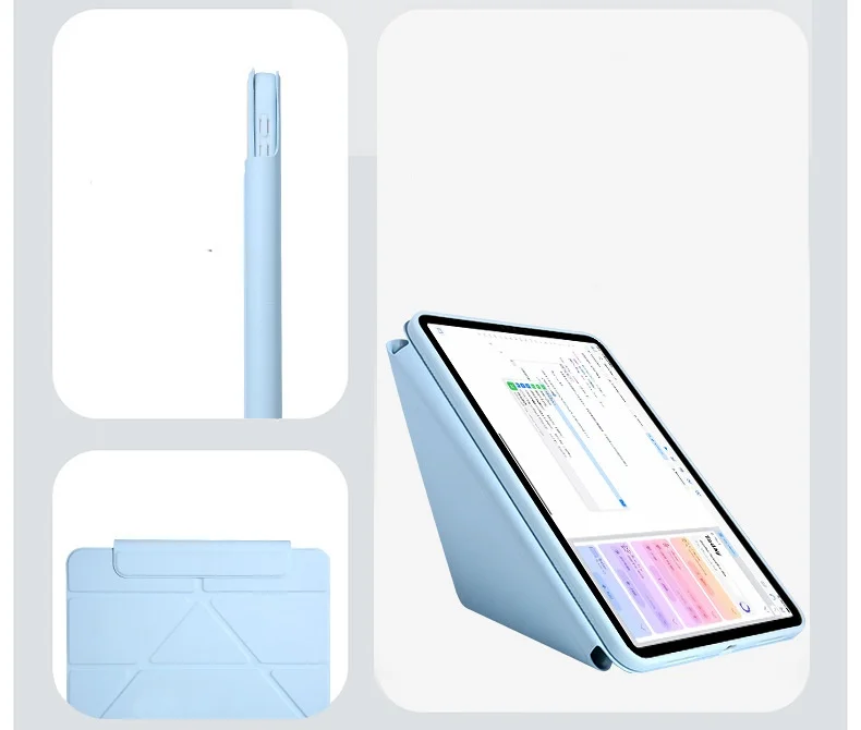 حافظة لهاتف هواوي هونور MagicPad3 13.3 2025 CGA-W00 متعددة قابلة للطي حافظة من البولي يوريثان الحراري لهاتف Honor MagicPad 3 13.3 بوصة غطاء لوحي