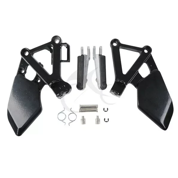 Motorcycle Front Rider Foot Pegs Footrest Bracket For HONDA CBR250 CBR 250 MC19 1988-1989