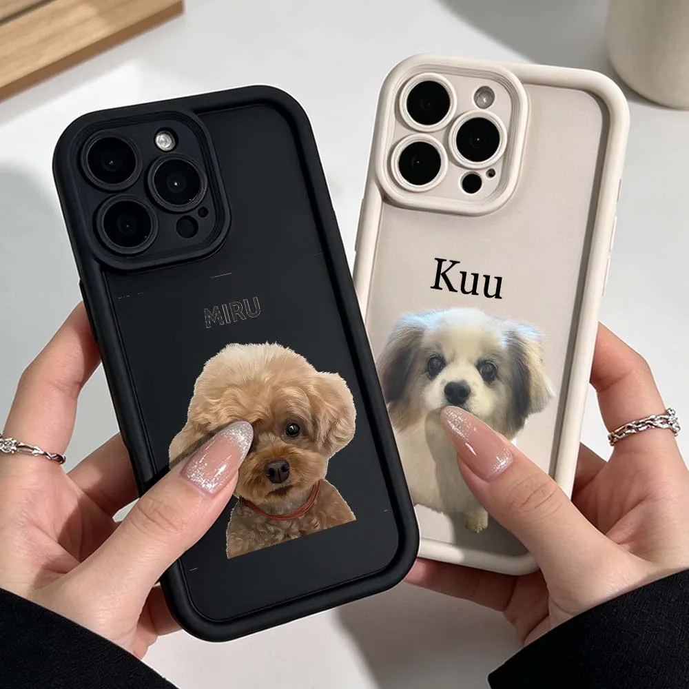 Funda Protectora para Teléfono con Diseño de Miru, el Poodle Marrón, para Apple iPhone 17 Air 16 15 14 13 12 11 Mini Plus Pro Max