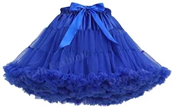 Ballet Tutu 1950s Multi Layer Retro Women's Princess Petticoat Tulle Party Dance Skirt Cosplay Fancy Dress