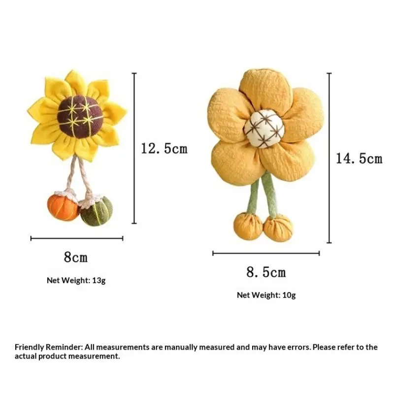 Cute Sunflower Helmet Accessory for Motorbike or Bicycle 1pc Decorative Floral Helmet Mirror Attachment for Riders