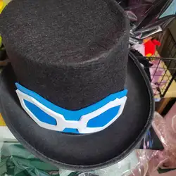 Anime Sabo Cosplay Hat Sabo Cosplay Black Flat Hat Cosplay Prop Accessories