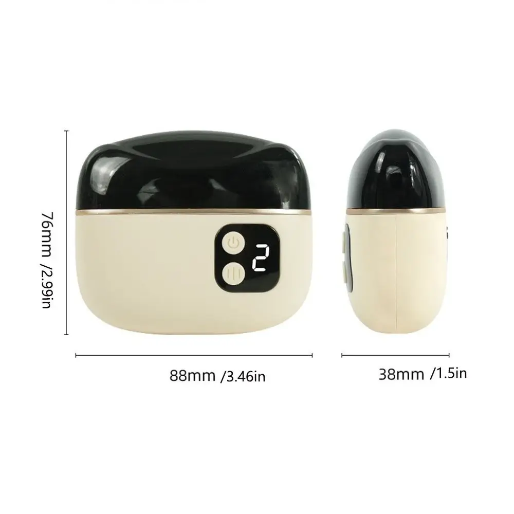 With LED Electric Nail Clipper Digital Display Safe Design Automatic Nail Trimmer Low Noise Rechargeable Nail Polisher 6