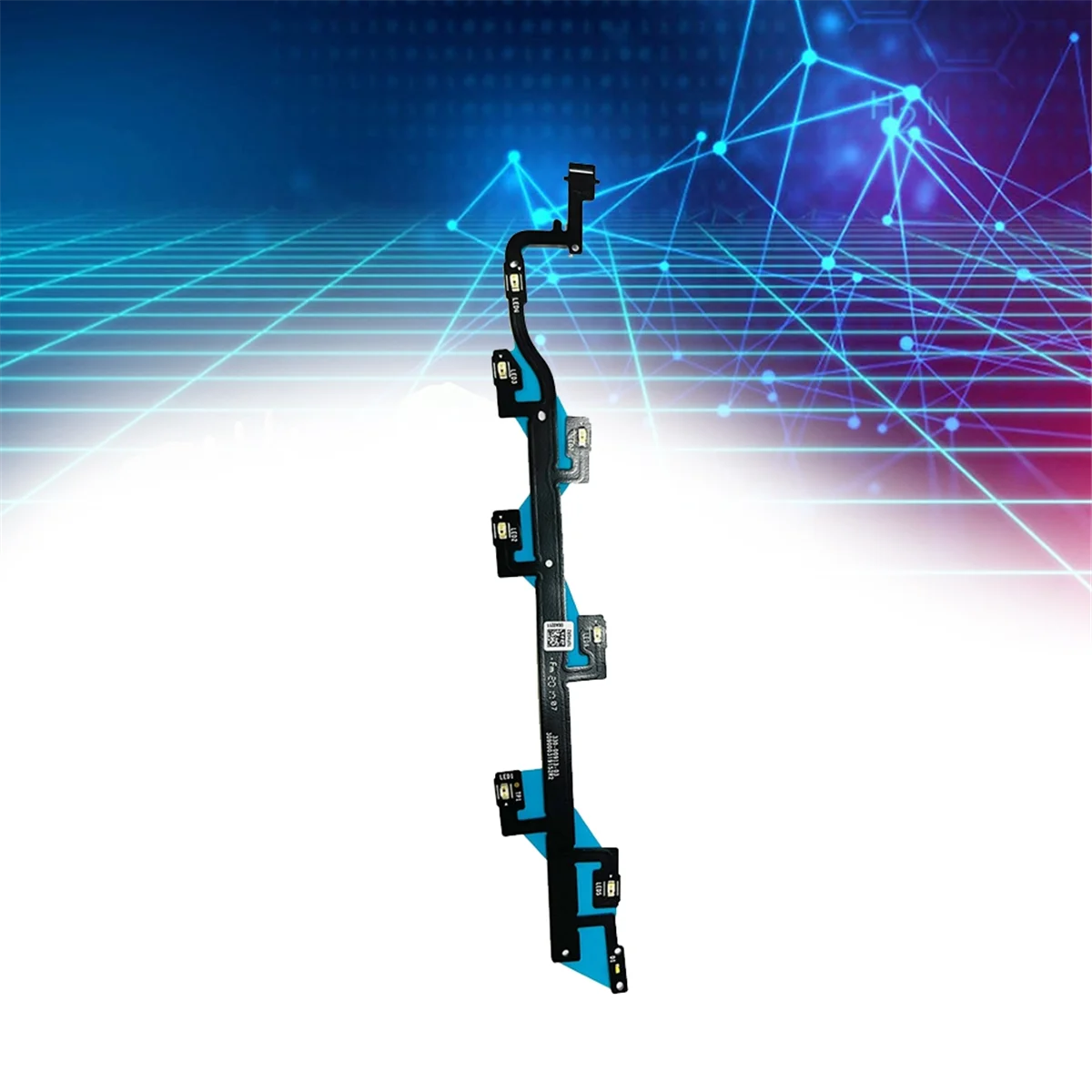 Ouvu-cabo flexível de anel de localização com luz para oculus quest 2 vr alça controlador peça de substituição de reparo, direita