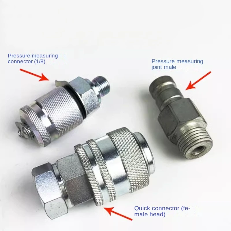 For Caterpillar Quick Pressure Measuring Quick Plug Connector Hydraulic Pump Connector Pressure Measuring Hose Connector